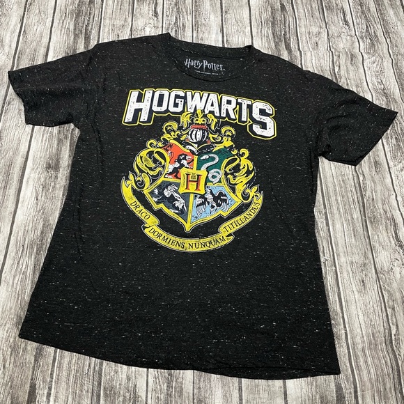 Ladies Large Harry Potter Hogwarts graphic shirt excellent condition nearly new! - Picture 1 of 5